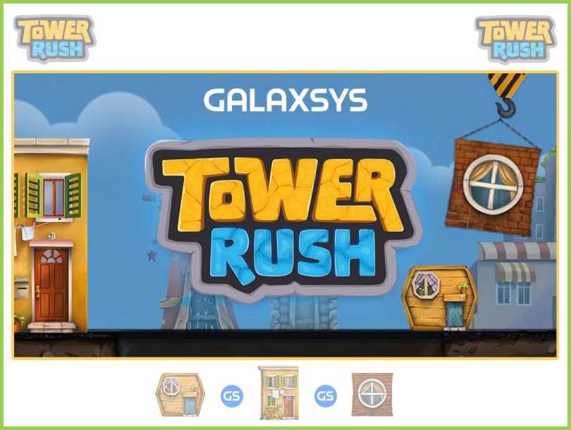 Tower Rush Game Features