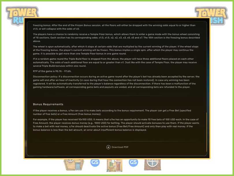 Tower Rush Real Money Gaming